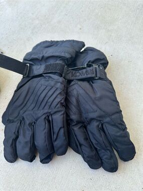 Kombi Black Insulated Ski Snow Gloves Winter Waterproof Adult Unisex Lg